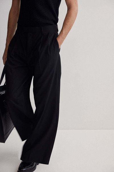 H&M Loose Fit Tailored trousers