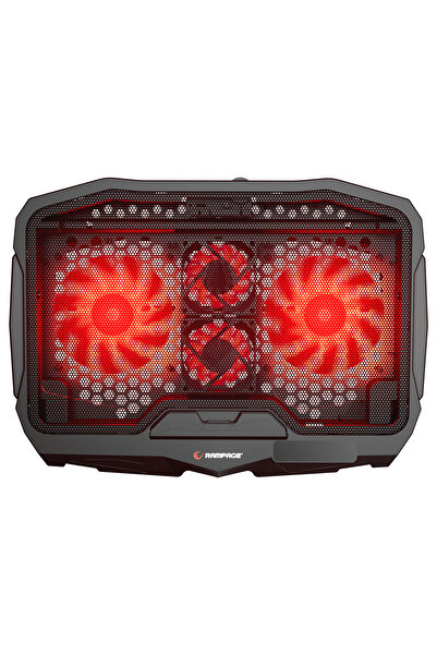 Rampage Ad-rx34 X-frame Siyah 4 Adet Fanlı "9-17" Inç Notebook Soğutucu Stand