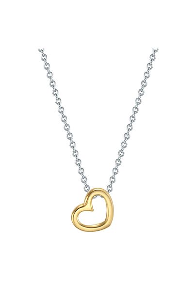 Trilani Silberhalskette Kette Sterling Silber iki renkli