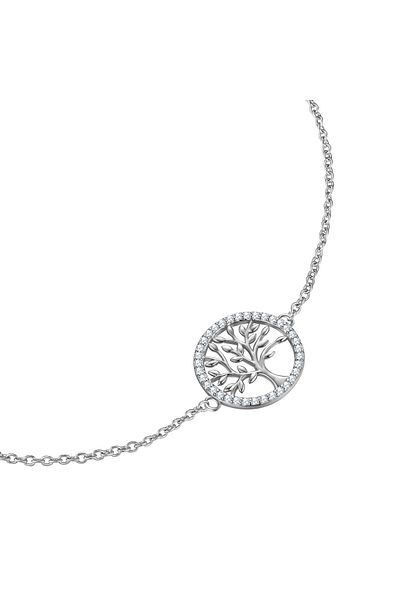 Rafaela Donata Silberarmband Armband Sterling Silber Zirkonia Weiß