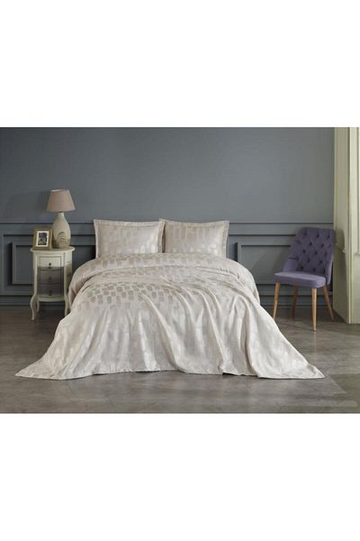 Stylish Home BED BLANKET 240 x 260 WITH 2 PILLOWCASE 50 x 70 MELISA
