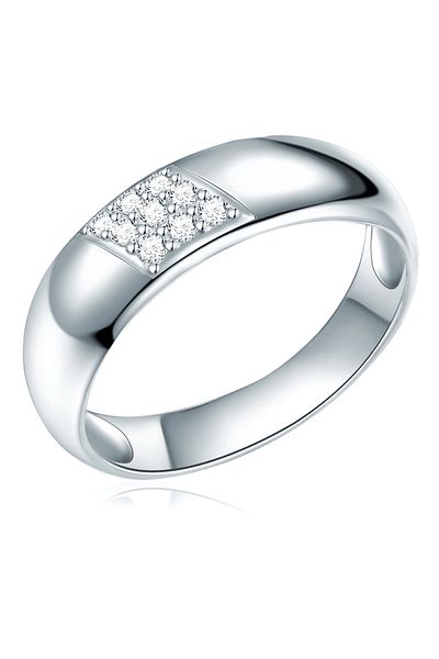 Rafaela Donata Silberring Ring Sterling Silber Zirkonia weiß