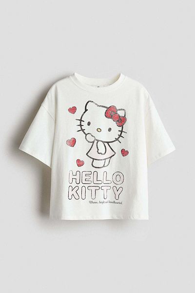 H&M Printed Cotton T-shirt