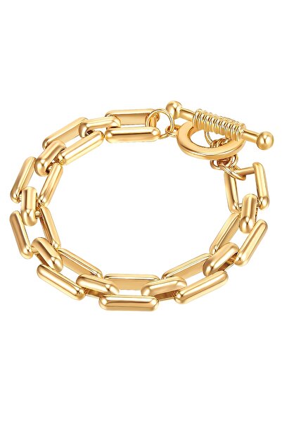 Lulu & Jane Modeschmuckarmband Armband gelbgold