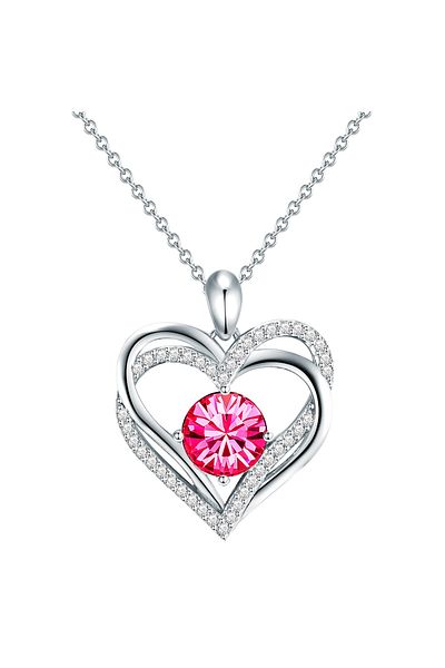Rafaela Donata Kette Mit Kristallen Von Swarovski® Kette Mit Anhänger Sterling Silber Verziert Mit Kristallen Von S