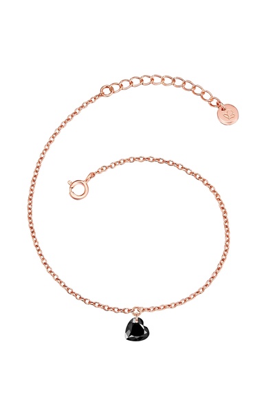 Glanzstücke München Silberarmband Armband Sterling Silber rosévergoldet Spine...