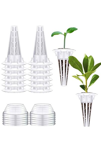 Regal Bliss Set of 12 plastic plant growing baskets