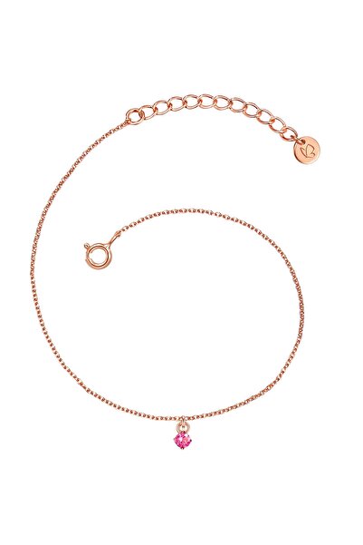 Glanzstücke München Silberarmband Armband Sterling Silber rosévergoldet Turma...