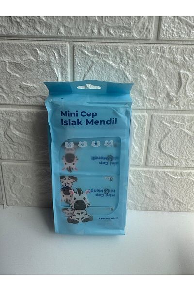 RKY SERENITY Pocket & Bag Size 8 Pack Mini Wet Wipes