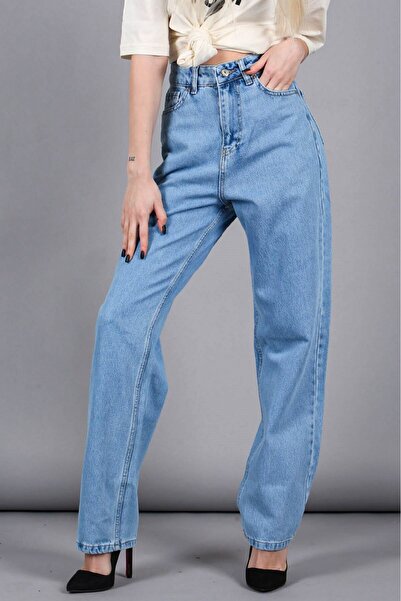 Madmext Mad Girls Blue Palazzo Jean Mg1154