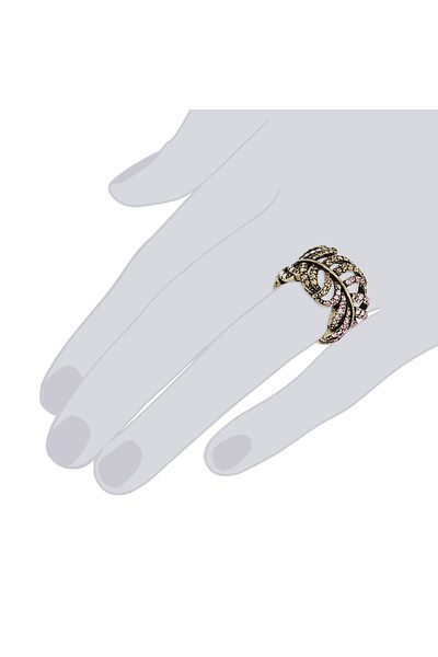 Lulu & Jane Kristalle von Swarovski® oder Kristalle von Swarovski® oder Bronze verziert