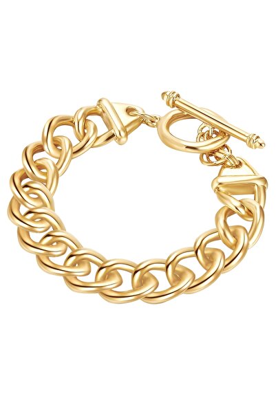 Lulu & Jane Modeschmuckarmband Armband gelbgold