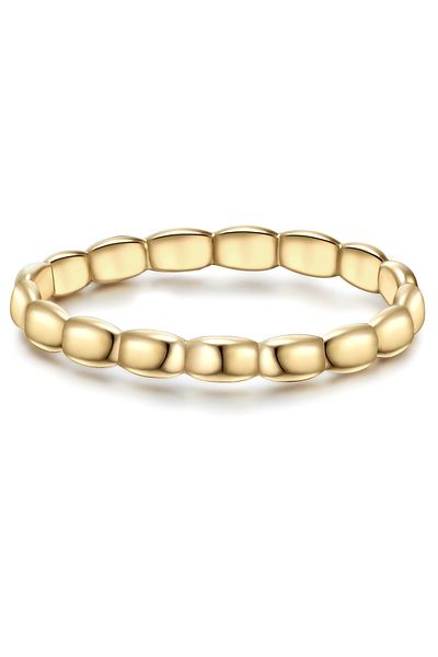 Glanzstücke München Silberring Ring Sterling Silber Gelbgold