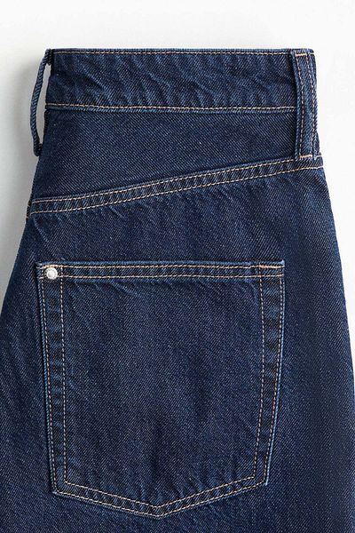 H&M Feather Soft Super Wide Ultra High Jeans