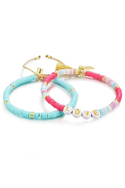 YOKOAMİİ Modeschmuckarmband 2er Set Armbänder