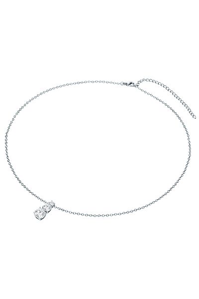 Rafaela Donata Kette Mit Kristallen Von Swarovski® Kette Mit Anhänger Sterling Silber Verziert Mit Kristallen Von S
