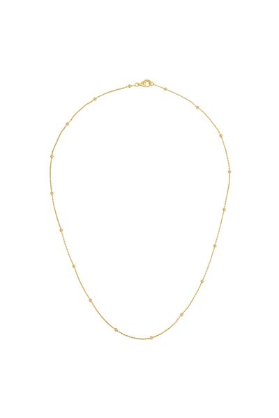 Rafaela Donata Silberhalskette Kette Sterling Silber Gelbgold