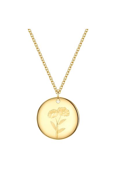 Rafaela Donata Silberhalskette Kette Mit Anhänger Sterling Silber Gelbgold