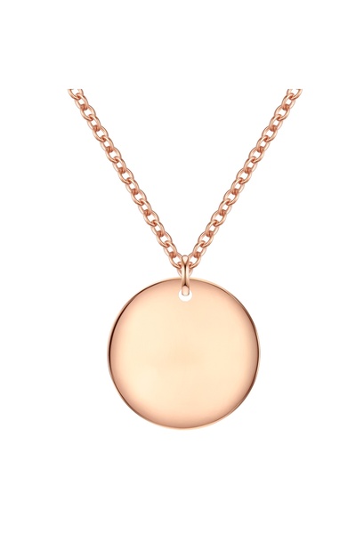 eastside Edelstahlhalskette Kette mit Anhänger Edelstahl roségold