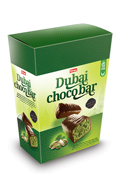 Elvan Dubai Choco Bar 400 Gr. (1 Paket)