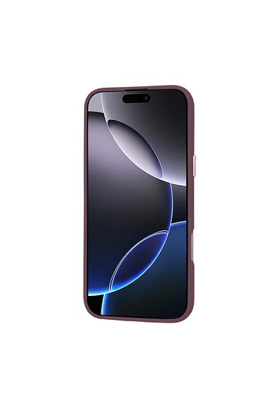 SKYDDAR INNOVATION Case For Iphone 16 Pro Max, Halofrost Magsafe, Anti-shock, Sticker Set, Bordeaux