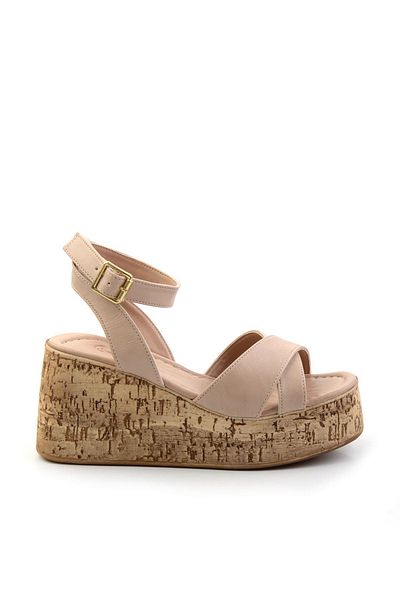 Bambi Beige Women's Sandals K05936152272