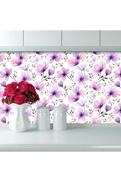 Tilki Dünyası Tile Countertop Coating Sticker Model 121