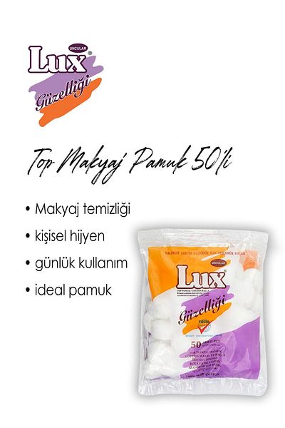 LUX Buy 13 Pay 11 Top Makeup Cotton 50's and Rosie