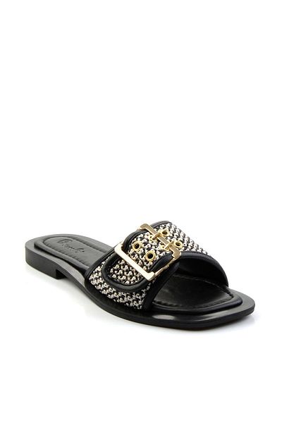 Bambi Black Women's Slippers K04826053428