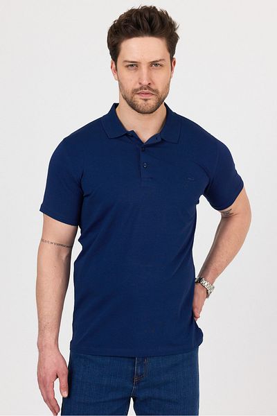 hateko Regular Fit Combed Cotton Flexible Polo Neck T-Shirt