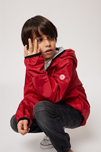 Lee Cooper Sam Boy Red Raincoat