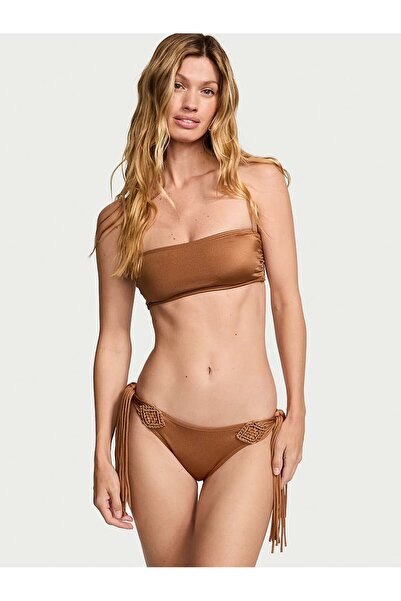 Victoria's Secret Makrome Bandeau Bikini Üstü