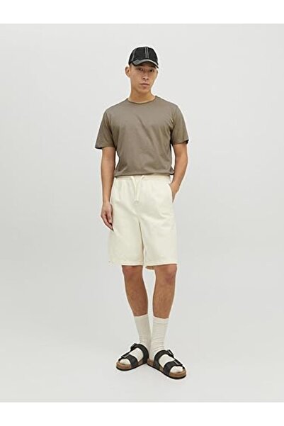 Jack & Jones Jjebasher Tee O-Neck Light Khaki Men's T-Shirt 12182498