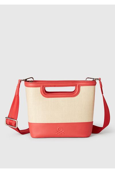 United Colors of Benetton Women's Coral Mini Tote Bag
