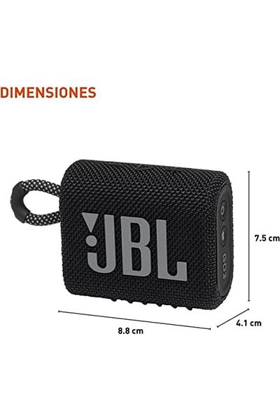 JBL Boomph Go 3 Portable Bluetooth Wireless Speaker, IP67 Waterproof and Dustproof Built-in Battery