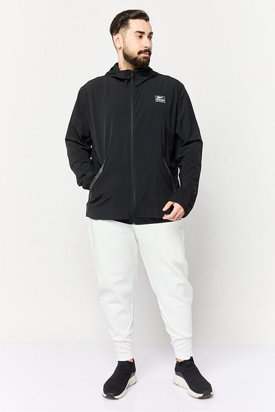 Reebok Men Sportswear Fit Hooded Training Jackets, Black