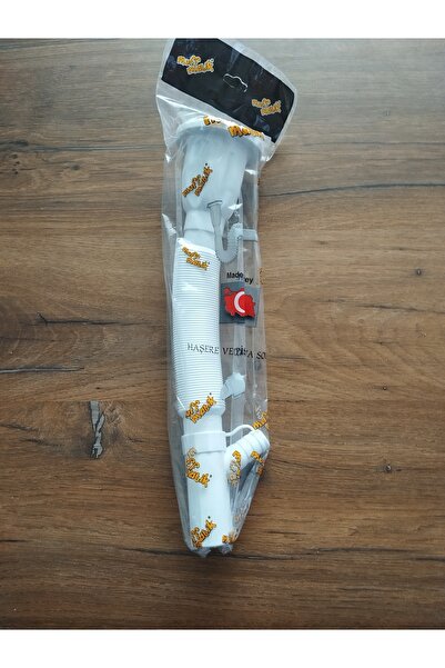 Mufmatik körüklü çamaşır çatalı lavabo evye sifonu plastik vigalı