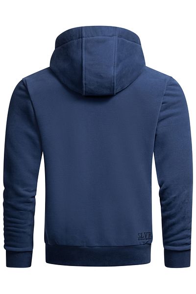 Alessandro Salvarini Herren Sweatjacke Hoodie As313
