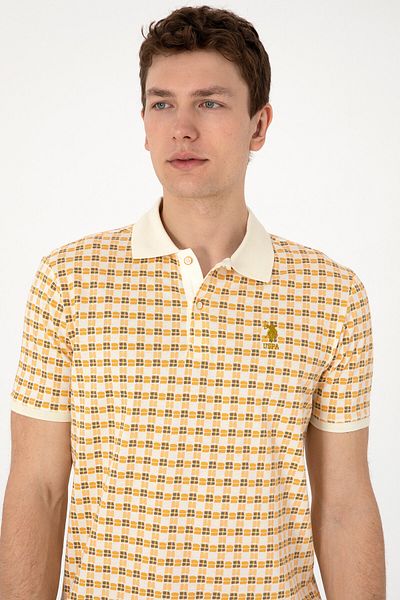 U.S. Polo Assn. Men's Cream T-Shirt 50299672-Vr071