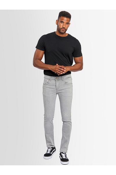Alessandro Salvarini A. Salvarini Designer Herren Jeans Hose Basic Stretch Jeanshose Regular Slim Neu