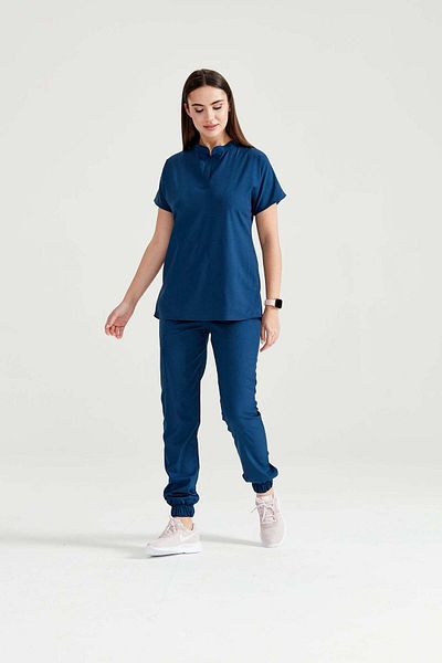 DEMOTEKS Costum Medical Unisex Activity – Uniforma De Asistenta Doctor