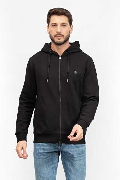 BOSS C-Spence 01 Erkek Fermuarlı Sweatshirt