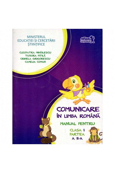 Art Educational Comunicare in limba romana. Manual pentru clasa 1, partea 2 (conține CD)