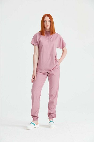 DEMOTEKS Costum Medical Unisex Activity – Uniforma De Asistenta Doctor