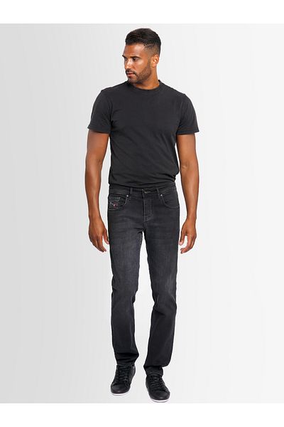 Alessandro Salvarini A. Salvarini Designer Herren Jeans Hose Basic Jeanshose