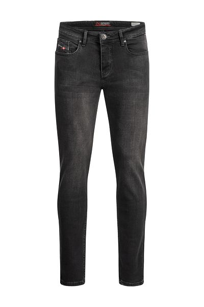 Alessandro Salvarini A. Salvarini Designer Herren Jeans Hose Basic Jeanshose
