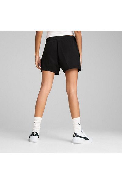 Puma Dámské kraťasy Puma Love United Mid-rise Shorts 4, Černé