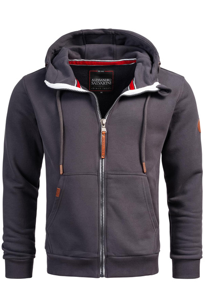 Alessandro Salvarini Herren Sweatjacke AS292