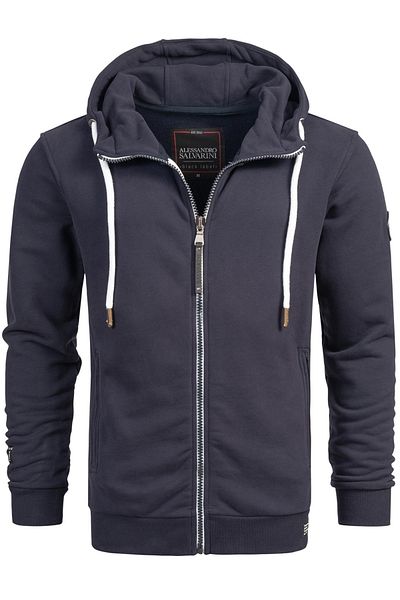 Alessandro Salvarini Herren Sweatjacke As296