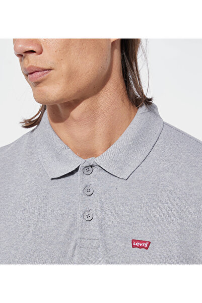 Levi's Grey Medium Grey Heather X Polo T-Shirt For Men